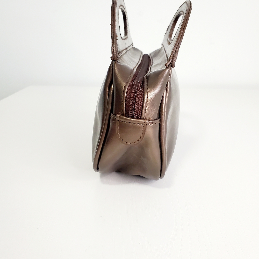 Metallic Brown Mini Handbag - Picture 3 of 5